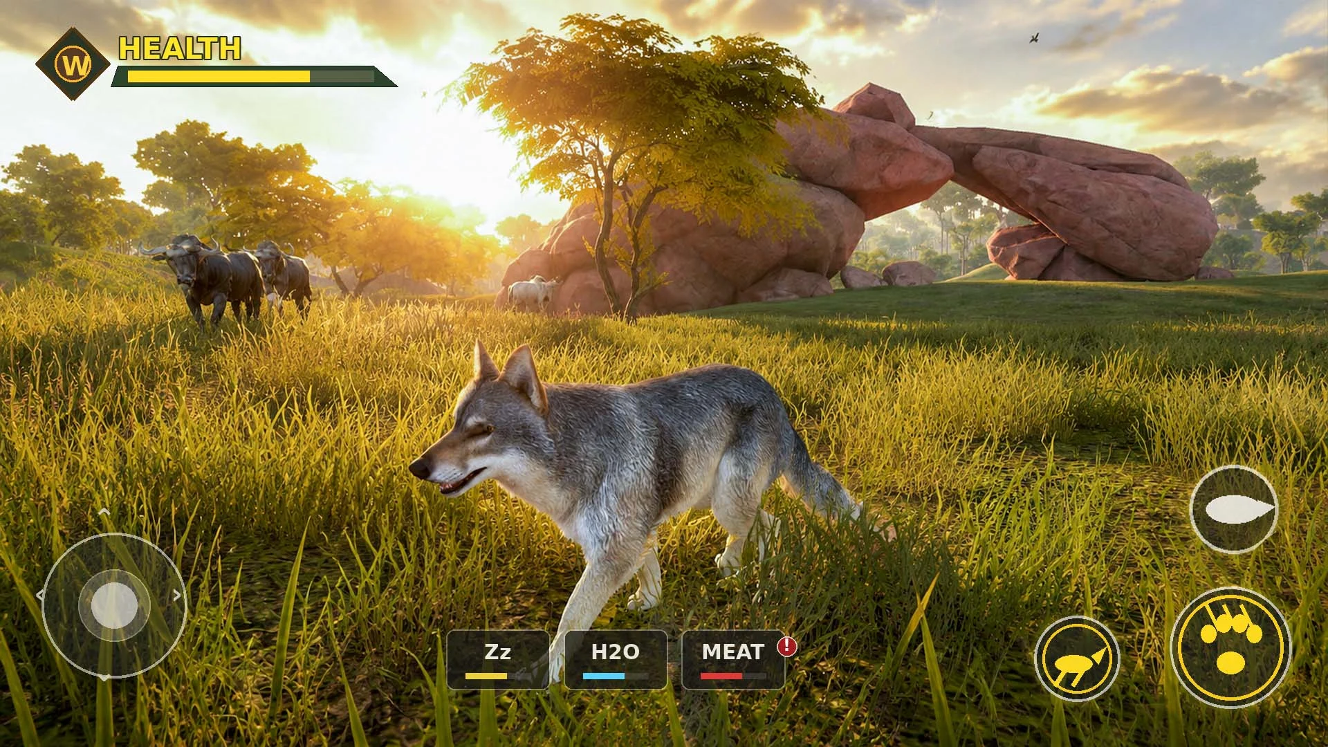 Wild Animal Sim Primal Clash screenshot